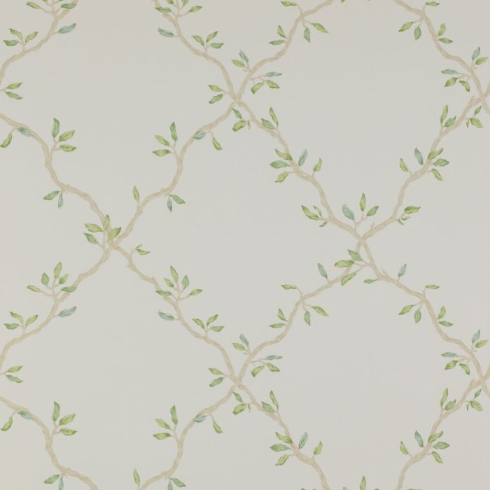 Colefax and Fowler - Lindon - Leaf Trellis 7706/03 Ivory/Green