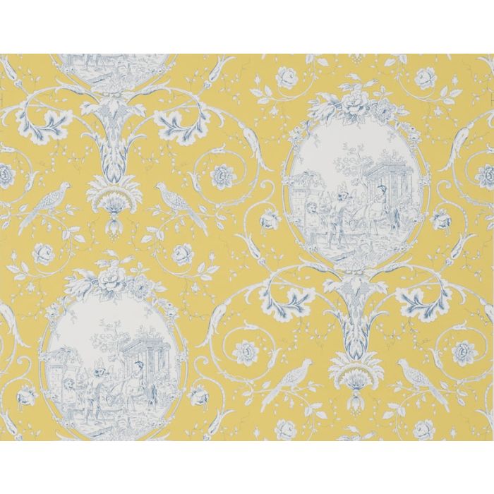 Braquenie - La Fontaine - BP206005 Yellow Blue