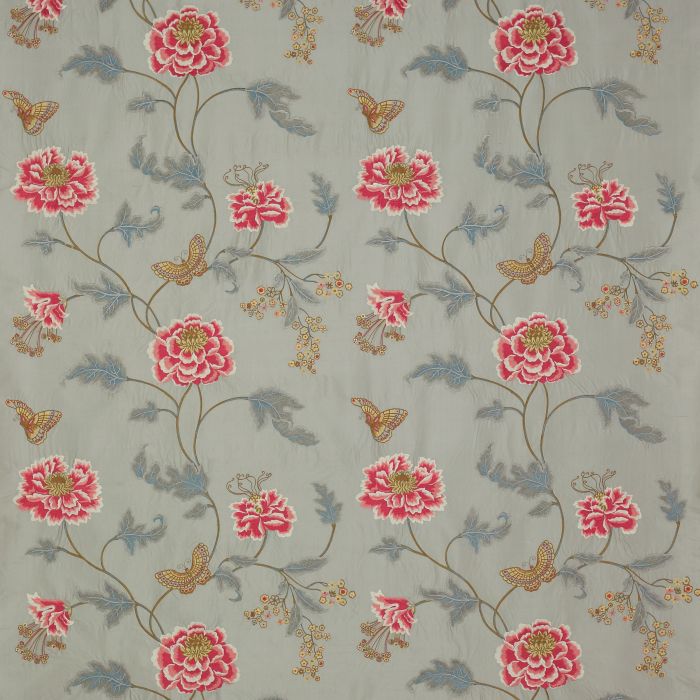 Colefax and Fowler - Oriental Poppy - Silver - F3302/04