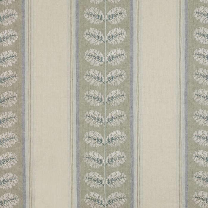 Colefax and Fowler - Woodcote Stripe - Blue/Beige - F3603/04