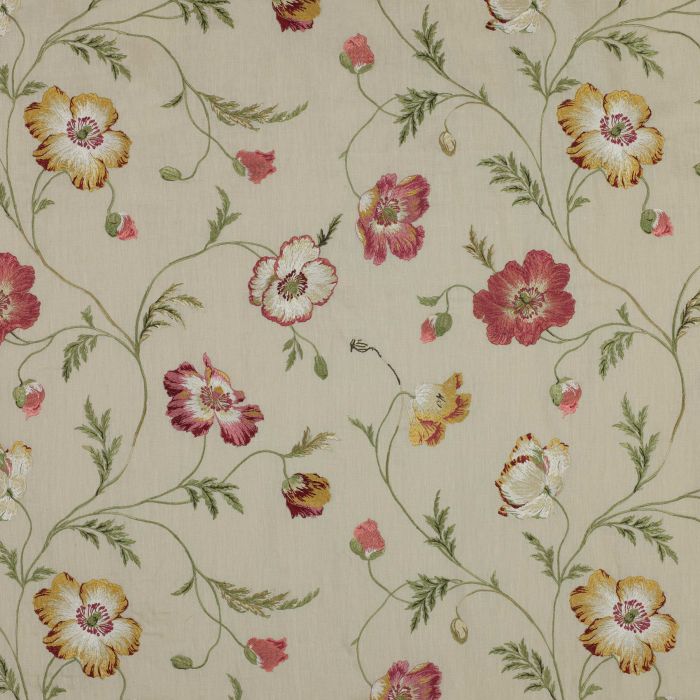 Colefax and Fowler - Pembury Linen - Pink/Green - F3703/01