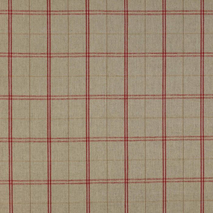Colefax and Fowler - Hemsby Check - Tomato - F3728/06