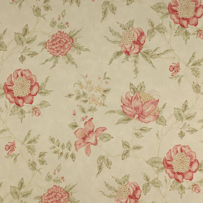Colefax and Fowler - Romilly - Tomato/Green - F3801/03
