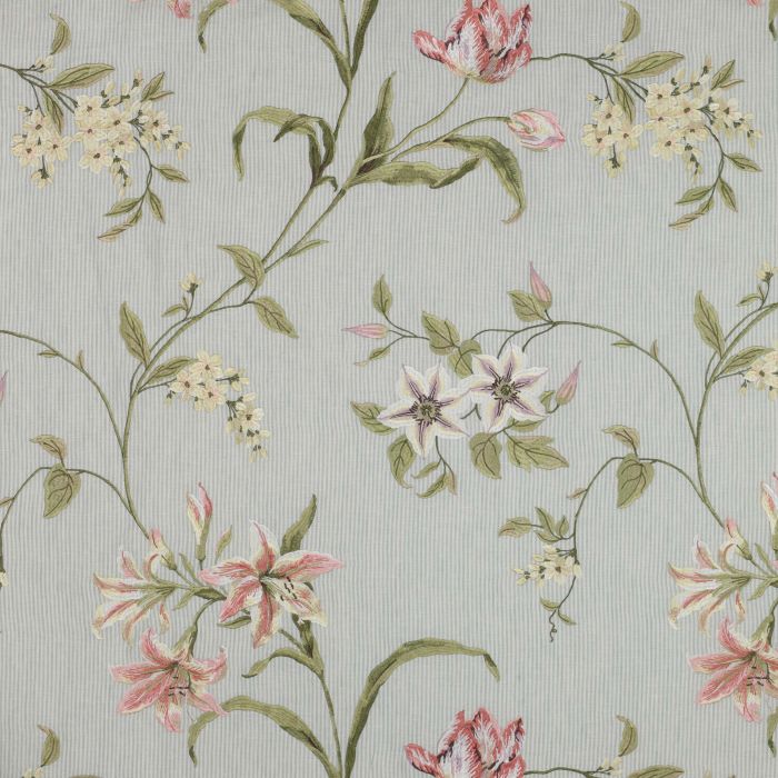Colefax and Fowler - Madeleine Linen - Aqua - F3812/02