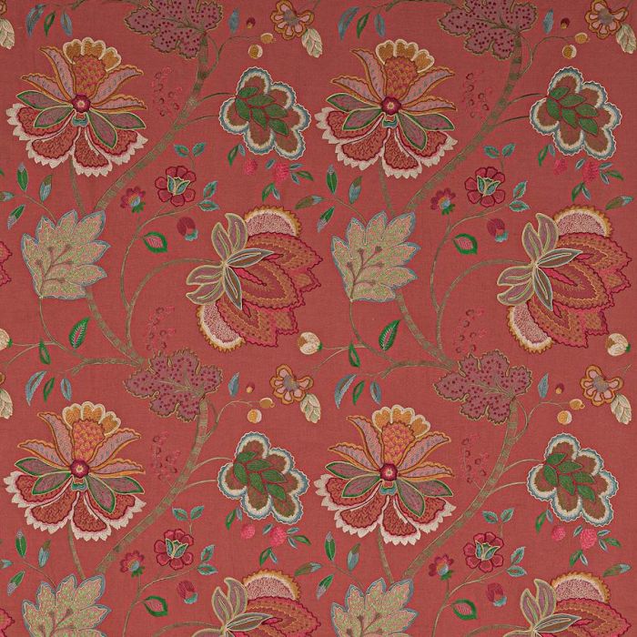 Colefax and Fowler - Baptista Linen - F4102/07 Red