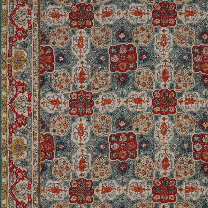 Colefax and Fowler - Perseus - Red/Aqua - F4348/02