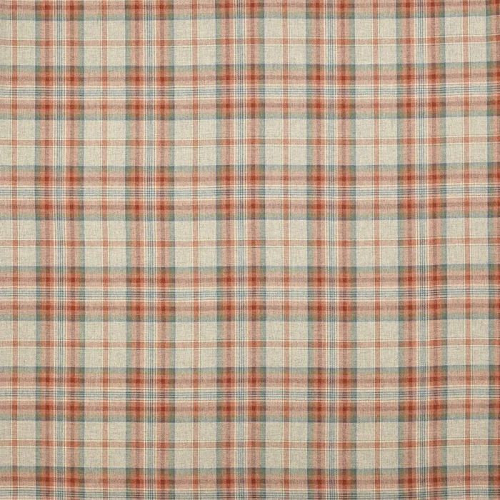 Colefax and Fowler - Hutton Plaid - F4629/05 Tomato/Teal