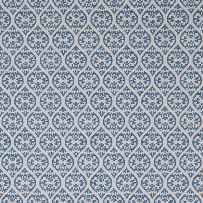 Jane Churchill - Rowan Wallpaper - Elphin Wallpaper - J172W-01 Blue