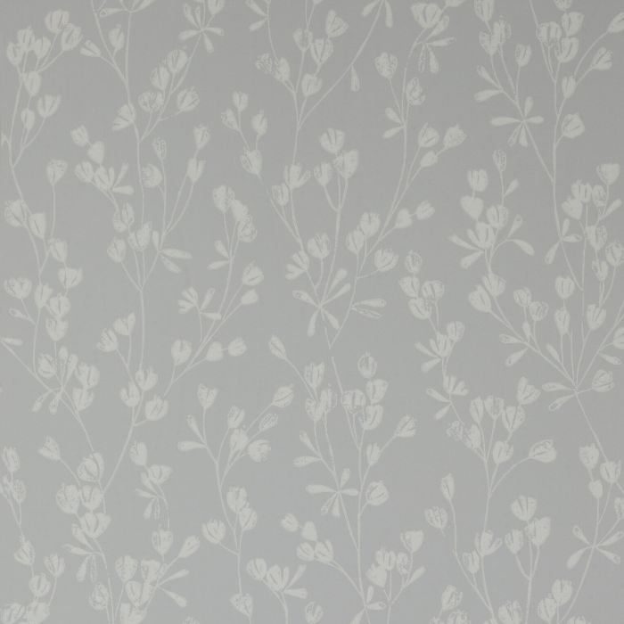 Jane Churchill - Rowan Wallpaper - Ines Wallpaper - J178W-02 Grey