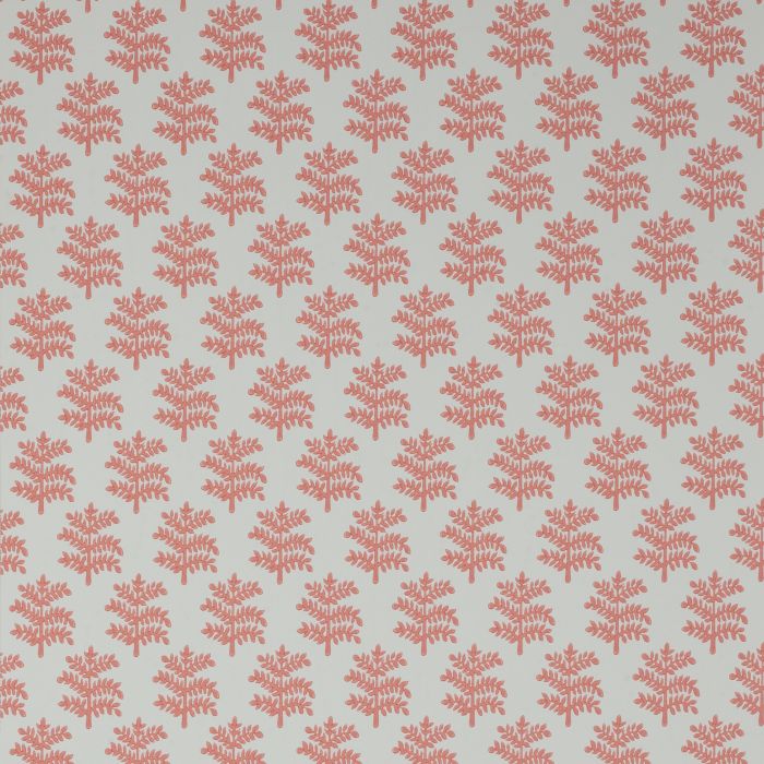 Jane Churchill - Rowan Wallpaper - Rowan Wallpaper - J179W-01 Soft Red