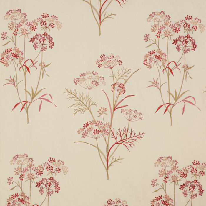 Jane Churchill - Larkin - J599F-03 Red