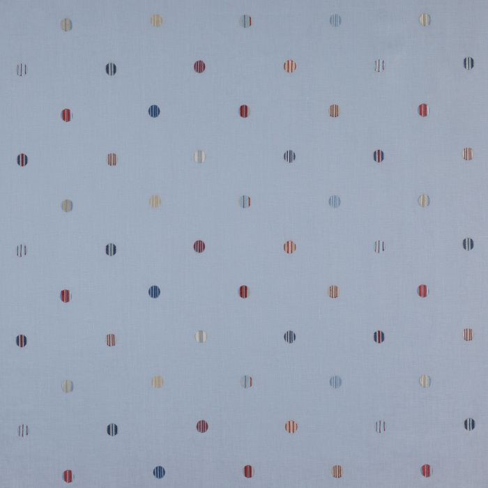 Jane Churchill - Oriel - J607F-04 Red/Blue