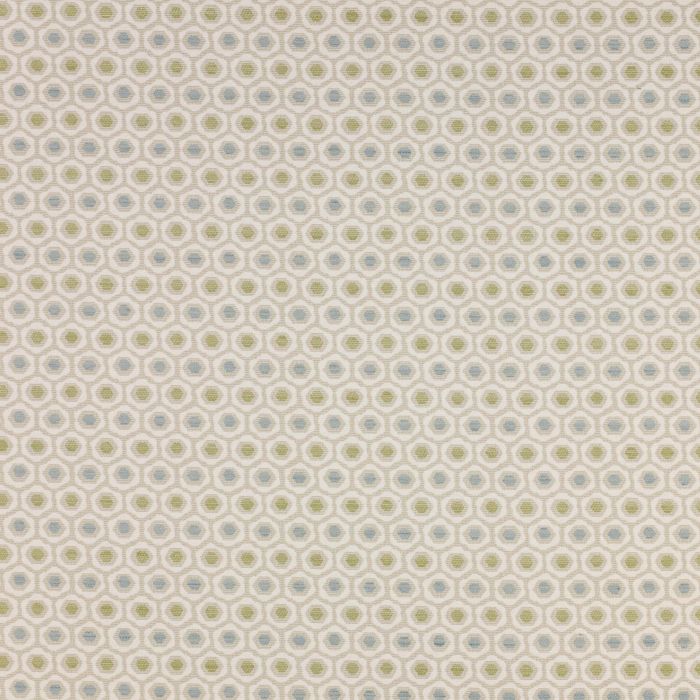 Jane Churchill - Cornelia - J705F-01 Aqua/Green