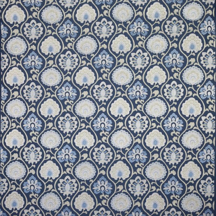 Jane Churchill - Orissa - J723F-01 Blue