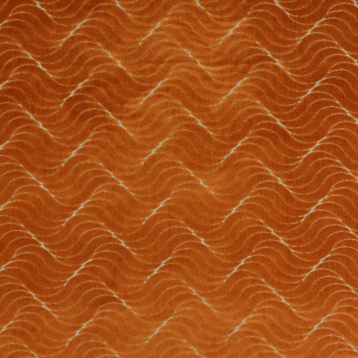 Jane Churchill - Mela - J730F-05 Burnt Orange