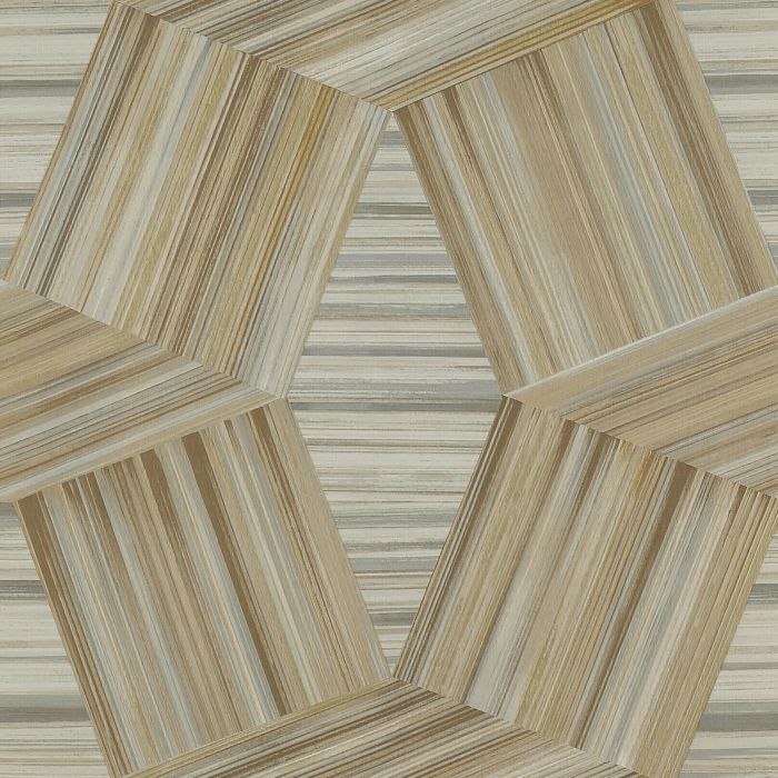 Jane Churchill - Atmosphere V W/P - Madison Wallpaper - J8009-02 Gold