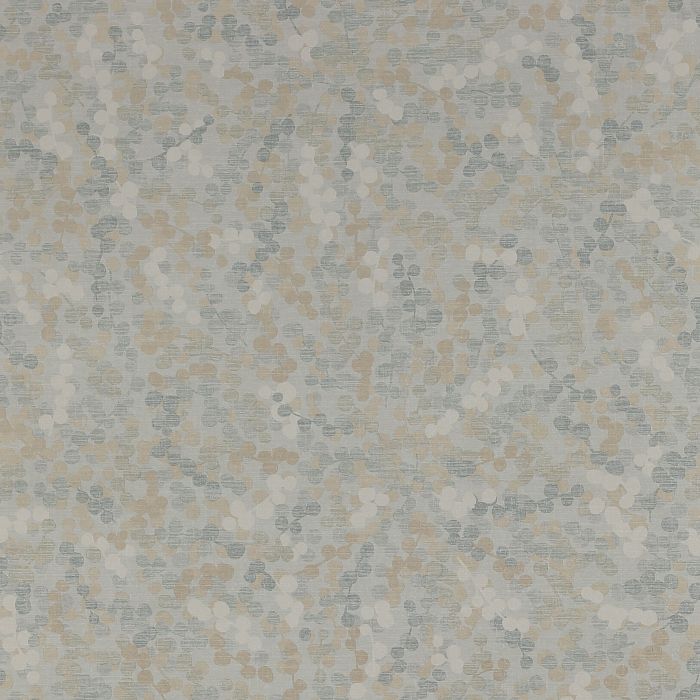 Jane Churchill - Atmosphere V W/P - Cecily Wallpaper - J8012-01 Aqua