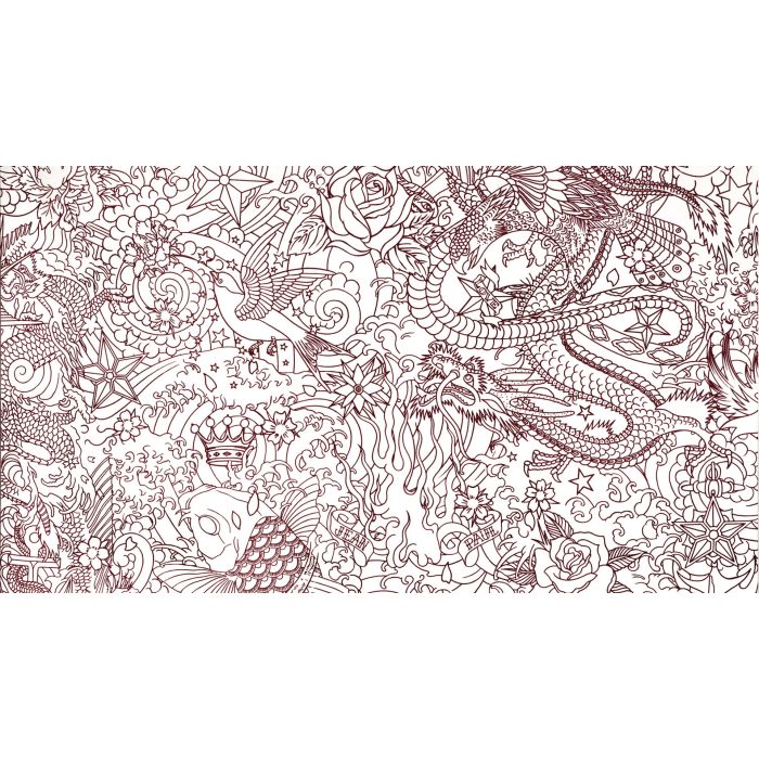 Jean Paul Gaultier - Horimono - 3303-04 Grenat