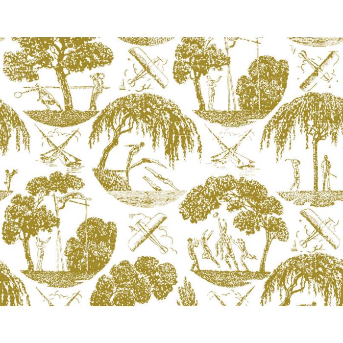 Pierre Frey - Train Bleu - FP407004 Miel