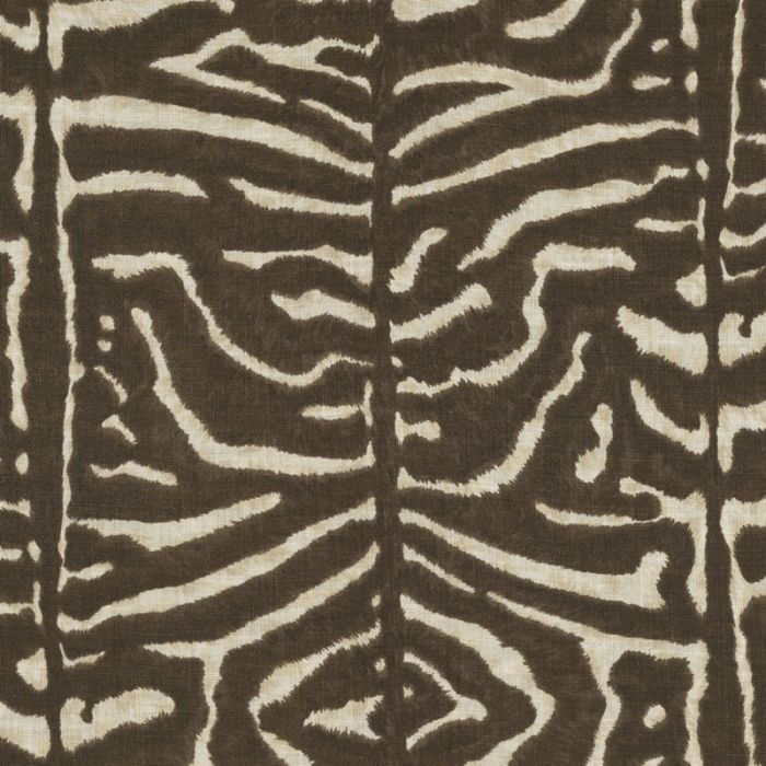 Ralph Lauren - Serengetti Linen Zebra - LFY64636F Mahogany