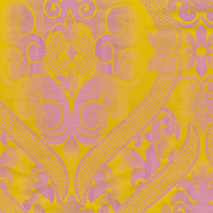 Rubelli - Damasco Pop - 30552-001 Giallo-Rosa