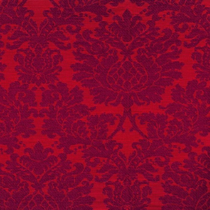 Rubelli - Damasco Decoupage - 30557-005 Rosso