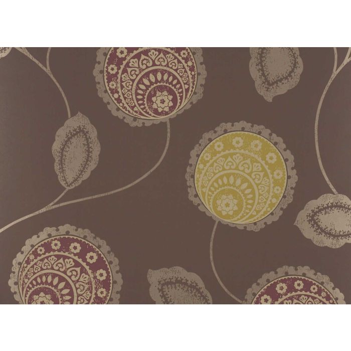 Villa Nova - Leela - Walnut/Grape W505/04