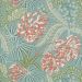 Jane Churchill - Rousseau - Atmosphere VI Wallpapers - Rousseau Wallpaper - J184W-02 Teal/Coral