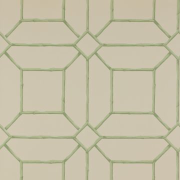 Colefax and Fowler - Summer Palace - Garden Trellis 7947/01 Green/Cream