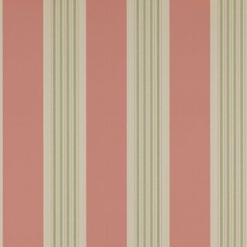 Colefax and Fowler - Chartworth Stripes - Tealby Stripe 7991/01 Red/Green