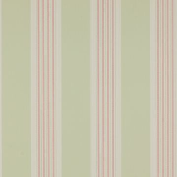 Colefax and Fowler - Chartworth Stripes - Tealby Stripe 7991/05 Pink/Green