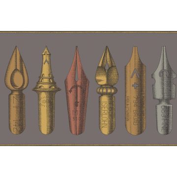 Cole & Son - Fornasetti II - Pennini 97/12039