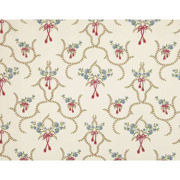 Braquenie - Les Bleuets - Percale - B063A001 Creme