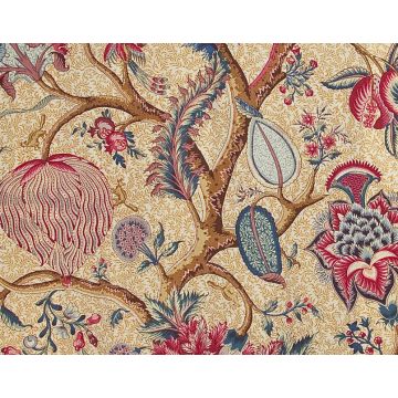 Braquenie - Le Grand Corail - Toile Multicolore - B080A003 Corail Jaune