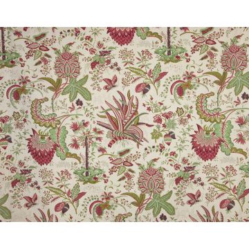 Braquenie - Marquis De Seignelay - B1742002 Cretonne Rouge Vert