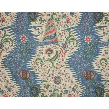 Braquenie - La Riviere Enchantee - B1788006 Bleu Fond Creme