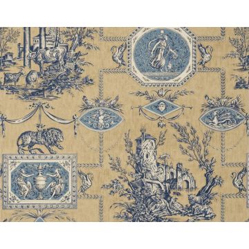 Braquenie - Les Muses Et Le Lion - BP207003 Antique Blue