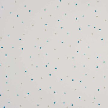 Camengo - Confettis pois - 9820130 Turquoise Beige