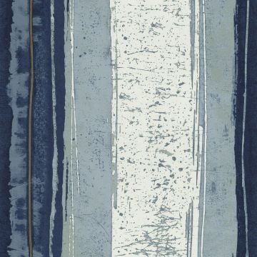 Casamance - Estampe - Shodo - 74040239 Marine