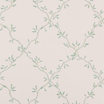 Colefax and Fowler - Small Design W/P II - Leaf Trellis - 07706-04 - Forest