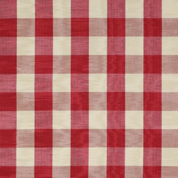 Colefax and Fowler - Eaton Check - F1001/01 Dark Red