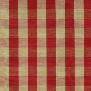 Colefax and Fowler - Eaton Check - F1001/16 Terracotta
