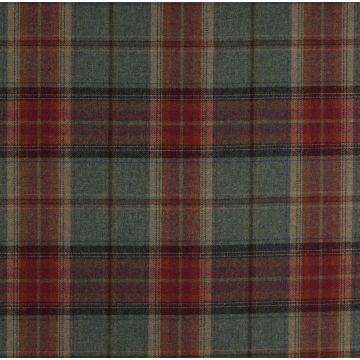 Colefax and Fowler - Galloway Plaid - F2306/02 Aqua/Terracotta