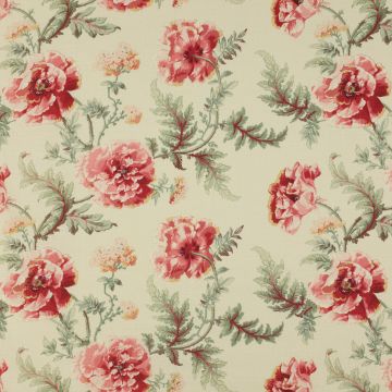 Colefax and Fowler - Poppies - F3224/03 Pink/Green