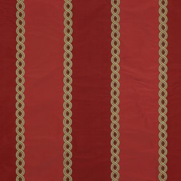 Colefax and Fowler - Brocade Stripe - F3305/01 Red