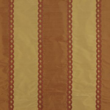Colefax and Fowler - Brocade Stripe - F3305/03 Tomato/Sand