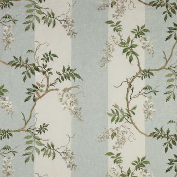 Colefax and Fowler - Alderney Stripe - F3509/02 White/Aqua