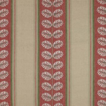 Colefax and Fowler - Woodcote Stripe - F3603/01 Red/Green