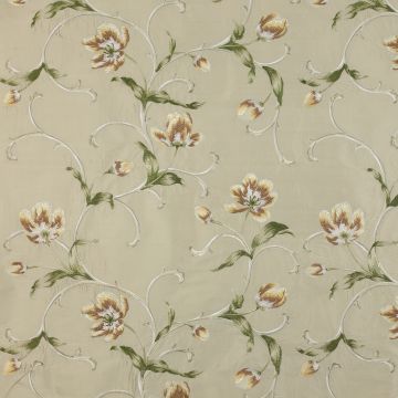 Colefax and Fowler - Dyrham Silk - F3607/02 Gold/Green
