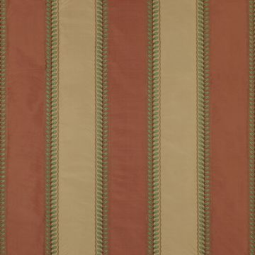 Colefax and Fowler - Lawn Stripe Silk - F3613/02 Red